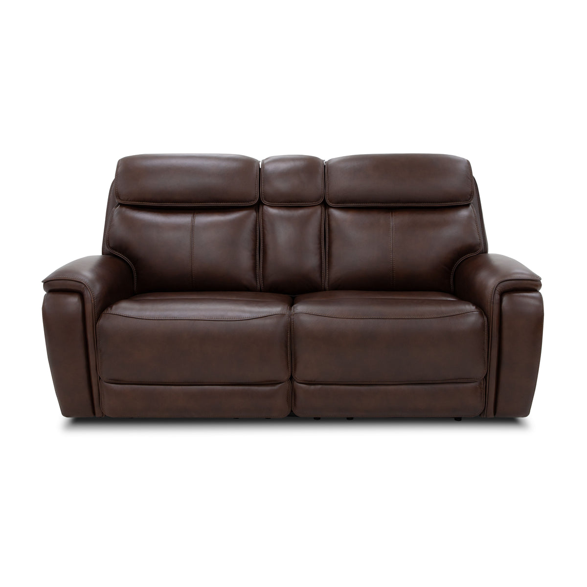 Walker Power Reclining Loveseat With Power Headrest & Lumbar - Dark Brown | Flexsteel