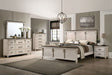 Agathon - Queen Bed & 2 Nightstands & Dresser & Mirror