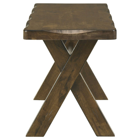 Gawain Rustic Nutmeg 6-piece Dining Set - sold by Home Elegance USA