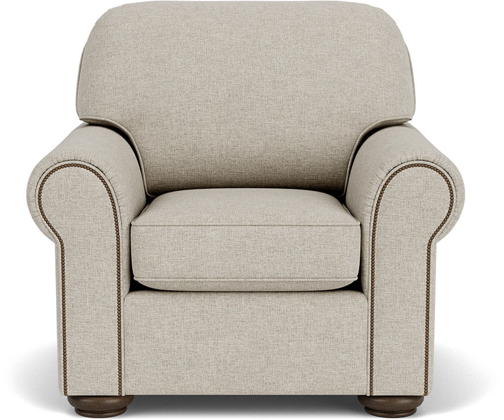 Preston Fabric Chair With Nailhead Trim | Flexsteel