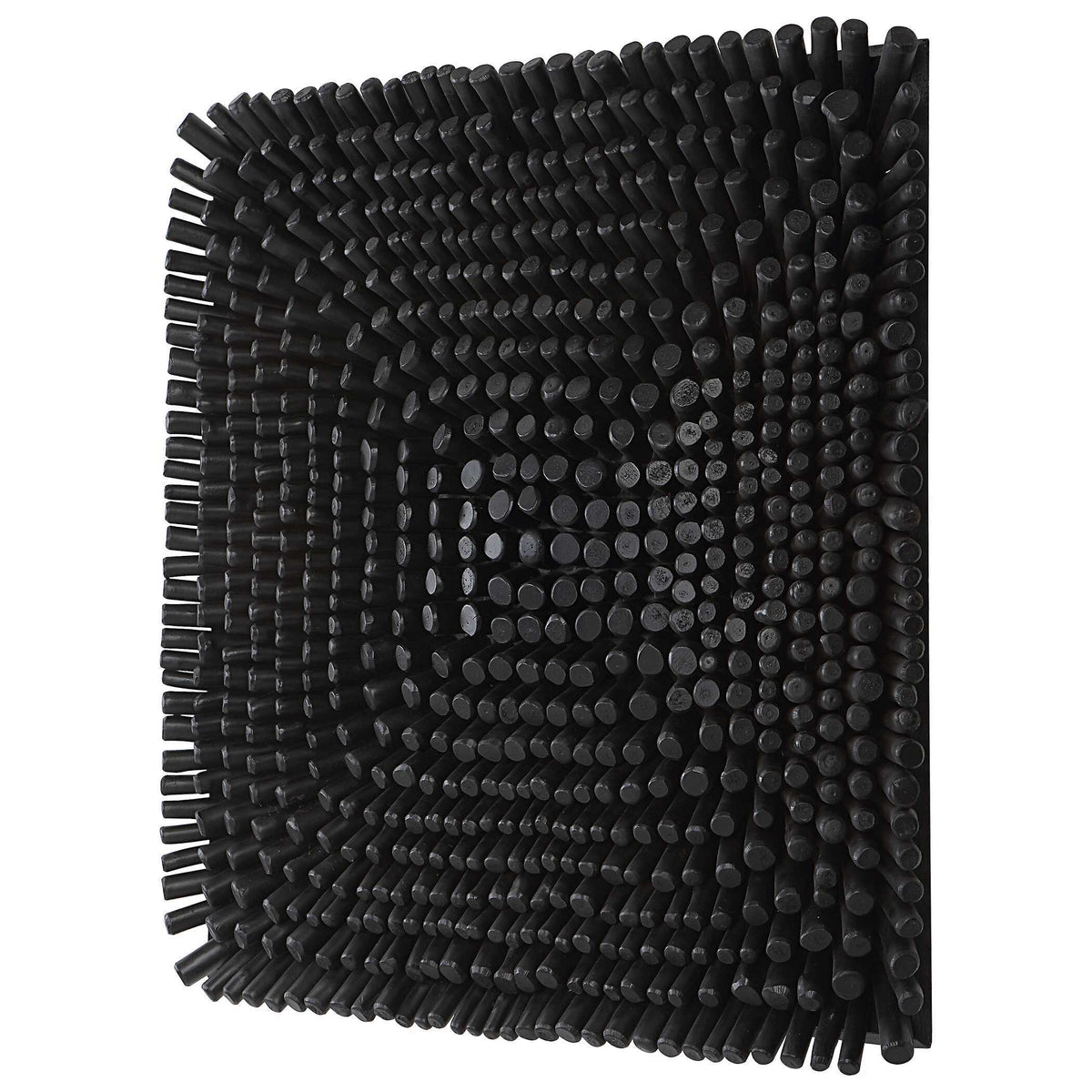 Portside Wood Wall Panel - Black by Uttermost - View 5