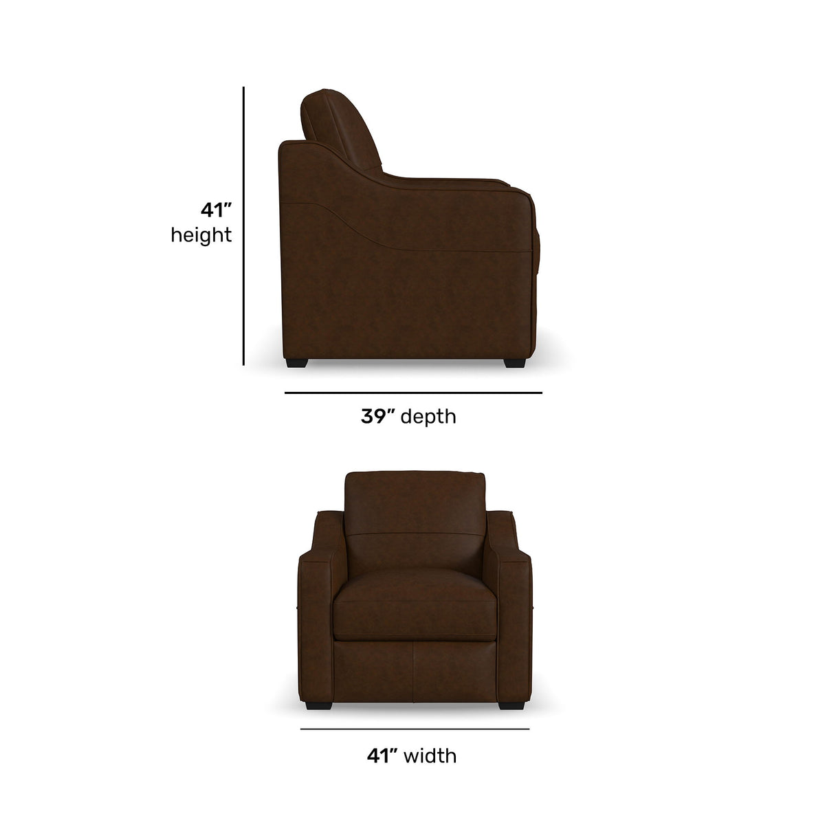 Hudson Chair - Brown | Flexsteel