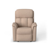 Luna Transitional Fabric Power Rocking Recliner | Flexsteel