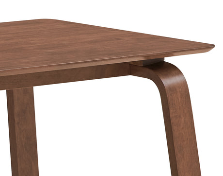 Ginny 5 pieces Walnut Finish w/ Side Chairs Dining Room Set - sold by Home Elegance USA