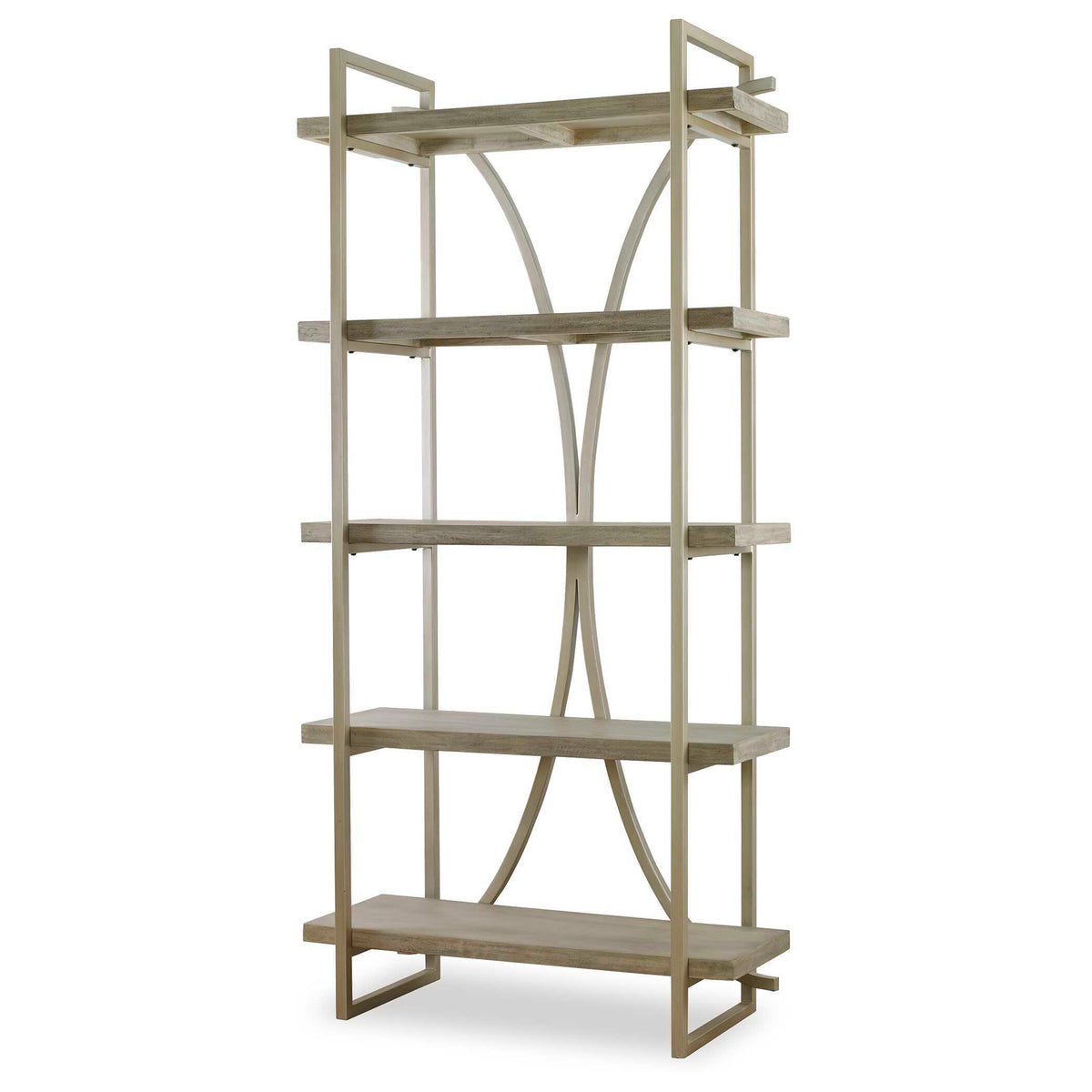 Sway Etagere Soft Gray - Silver by Uttermost - View 3
