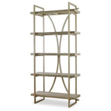 Sway Etagere Soft Gray - Silver by Uttermost - View 3