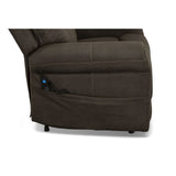 Jenkins Power Lift Recliner With Right-Hand Control & Power Headrest - Bark | Flexsteel