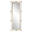 Balkan Tall Mirror - Gold by Uttermost - View 1