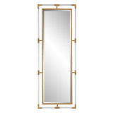 Balkan Tall Mirror - Gold by Uttermost - View 1