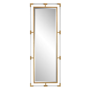 Balkan Tall Mirror - Gold by Uttermost - View 1