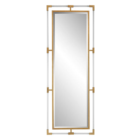 Balkan Tall Mirror - Gold by Uttermost - View 1