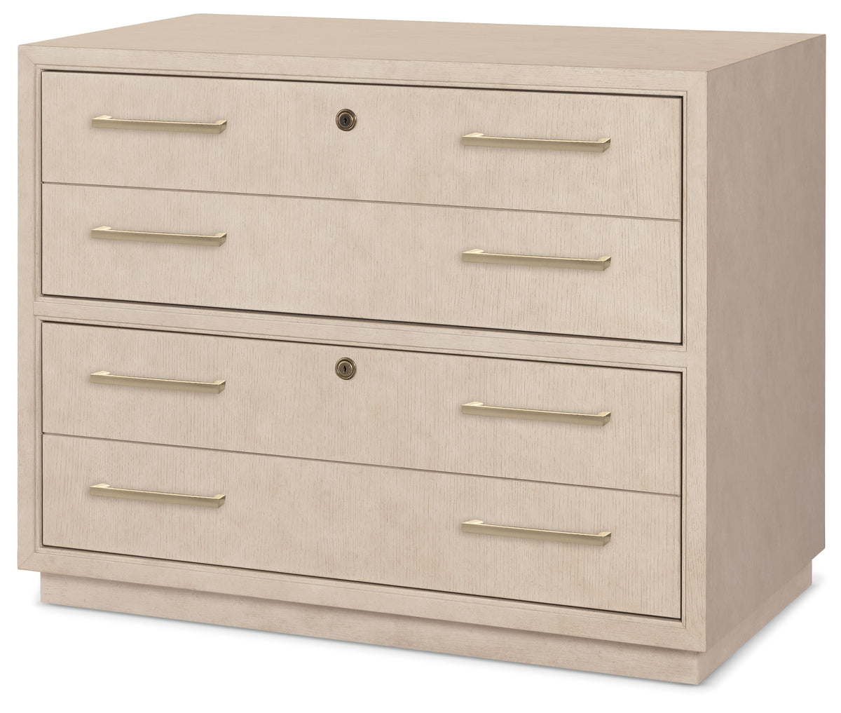 Lateral File Cabinet Polished Limestone - Beige by Hooker Furniture - View 3