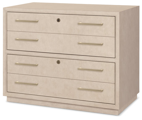 Lateral File Cabinet Polished Limestone - Beige by Hooker Furniture - View 3