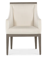 Modern Mood Upholstered Arm Chair (Set of 2) - Dark Brown / Beige by Hooker Furniture - View 6