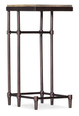 Saint Armand Chairside Table Natural / Dark Brown - Light Brown / Dark Brown by Hooker Furniture - View 1