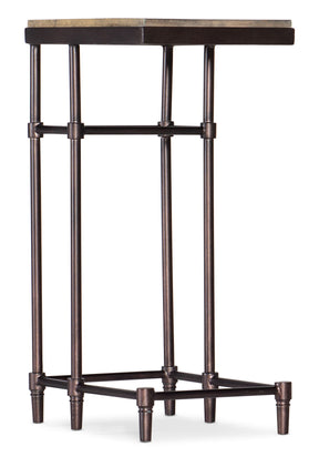 Saint Armand Chairside Table Natural / Dark Brown - Light Brown / Dark Brown by Hooker Furniture - View 1