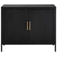 Front Range Dark Oak 2 Door Cabinet - Dark Brown by Uttermost - View 1