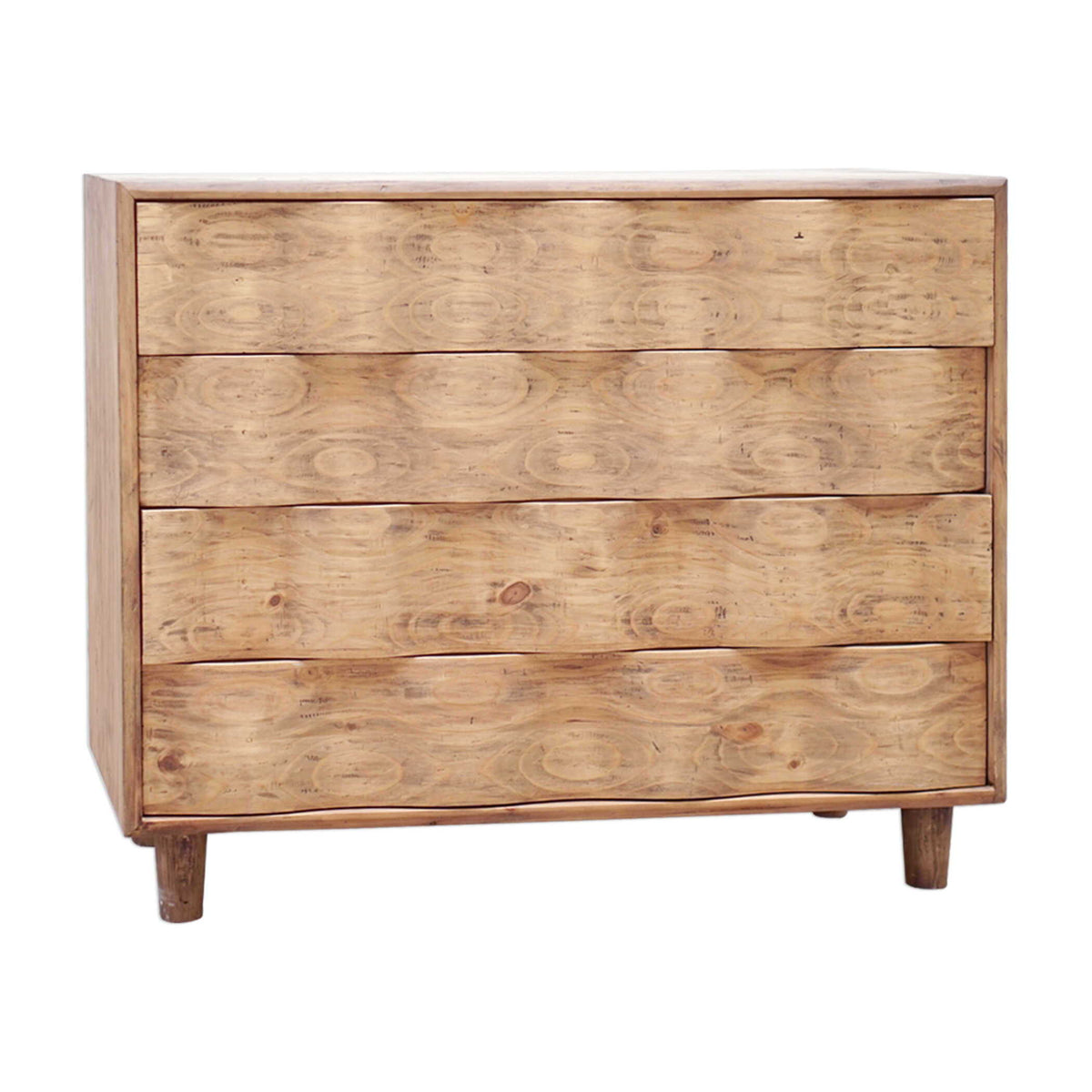 Crawford Light Oak Accent Chest - Light Brown by Uttermost - View 1