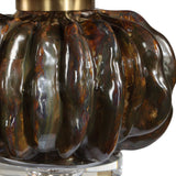 Jaudon Stacked Table Lamp Black / Bronze / Brown - Black / White by Uttermost - View 6
