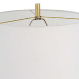Guard Brass Floor Lamp - Yellow by Uttermost - View 7