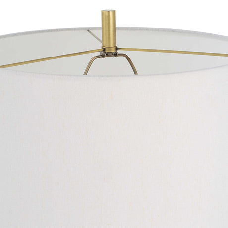 Guard Brass Floor Lamp - Yellow by Uttermost - View 7
