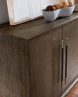 Modern Mood Entertainment Console - Dark Brown by Hooker Furniture - View 3