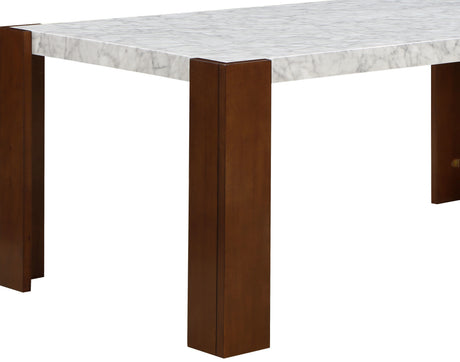 Hettie Dining Table W/Engineered Stone Top 7Pcs Dining Room Set - sold by Home Elegance USA