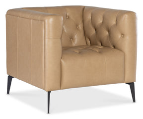 Nicolla Stationary Chair - Beige by Hooker Furniture - View 1