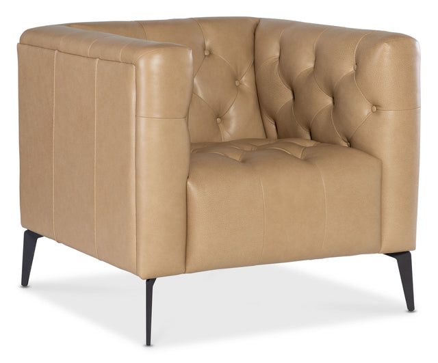 Nicolla Stationary Chair - Beige by Hooker Furniture - View 1