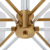 Welkin 6 Light Modern Chandelier - Gold by Uttermost - View 7