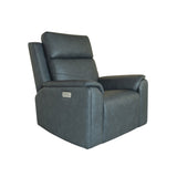 Vernon Power Swivel Gliding Recliner With Power Headrest, Lumbar, Heat & Massage - Admiral | Flexsteel