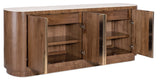 Eleana Credenza Medium Wood - Dark Brown by Hooker Furniture - View 4