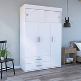 Armoire Chaplin, Bedroom, White - sold by Home Elegance USA