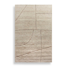 Kenyan Geometric 8 X 10 Rug - Light Brown by Uttermost - View 1