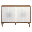 Dani 4 Door Cabinet - White / Light Brown by Uttermost - View 1