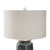 Olesya Swirl Glass Table Lamp - Blue / White by Uttermost - View 5