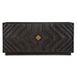 Faulkner 4 Door Cabinet - Black by Uttermost - View 1