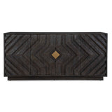 Faulkner 4 Door Cabinet - Black by Uttermost - View 1