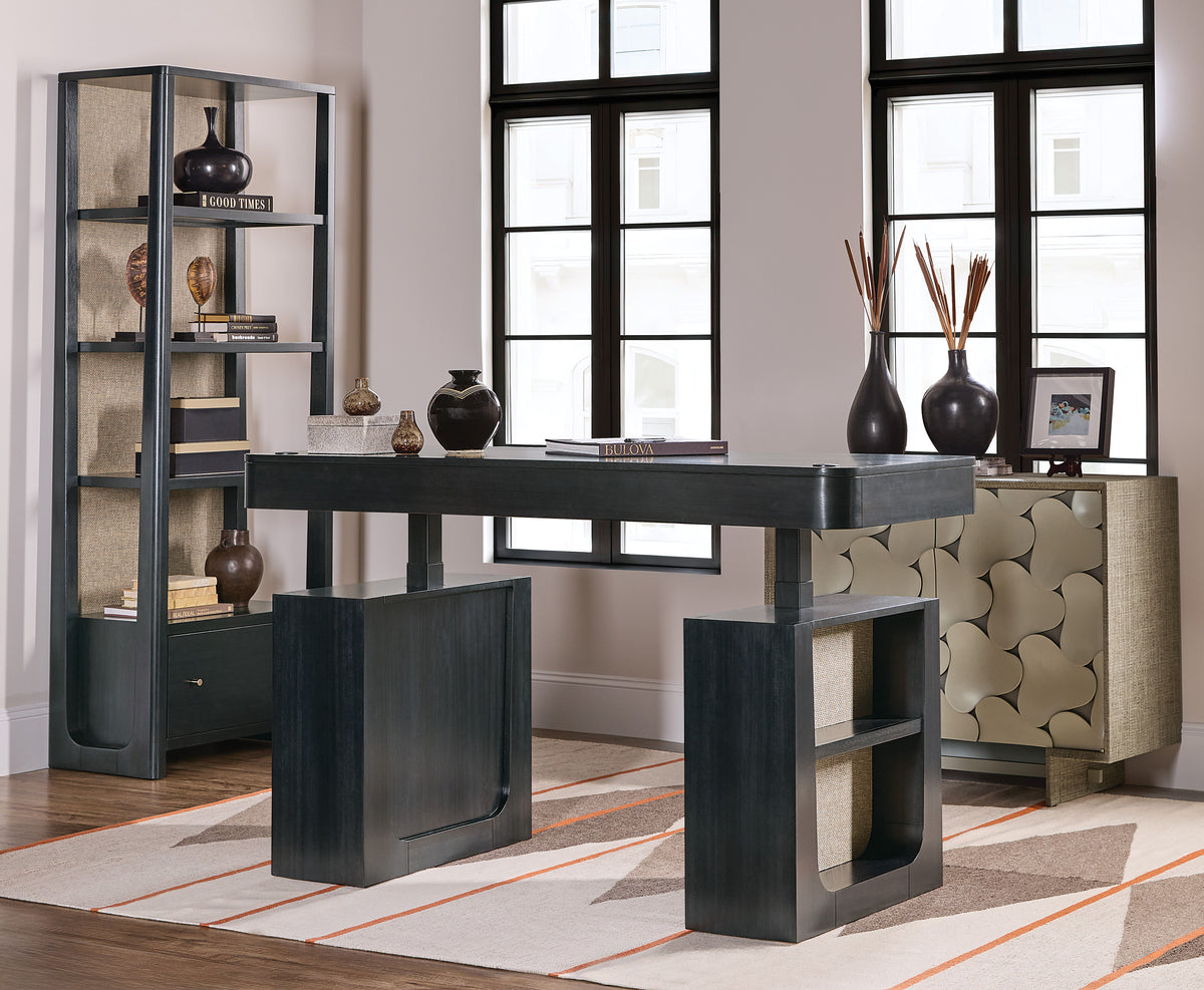 Bookcase - Black by Hooker Furniture - View 3