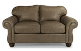 Bexley Leather Loveseat | Flexsteel
