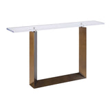 McElroy Modern Console Table - Bronze by Uttermost - View 4