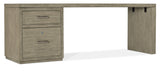 Linville Falls 84" Desk With One File - Gray by Hooker Furniture - View 1