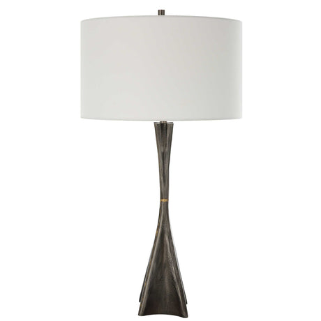 Keiron Industrial Table Lamp - Dark Gray by Uttermost - View 4