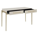 Jewel Modern White Desk by Uttermost - View 8