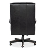 Charleston Executive Swivel Tilt Chair - Black by Hooker Furniture - View 2