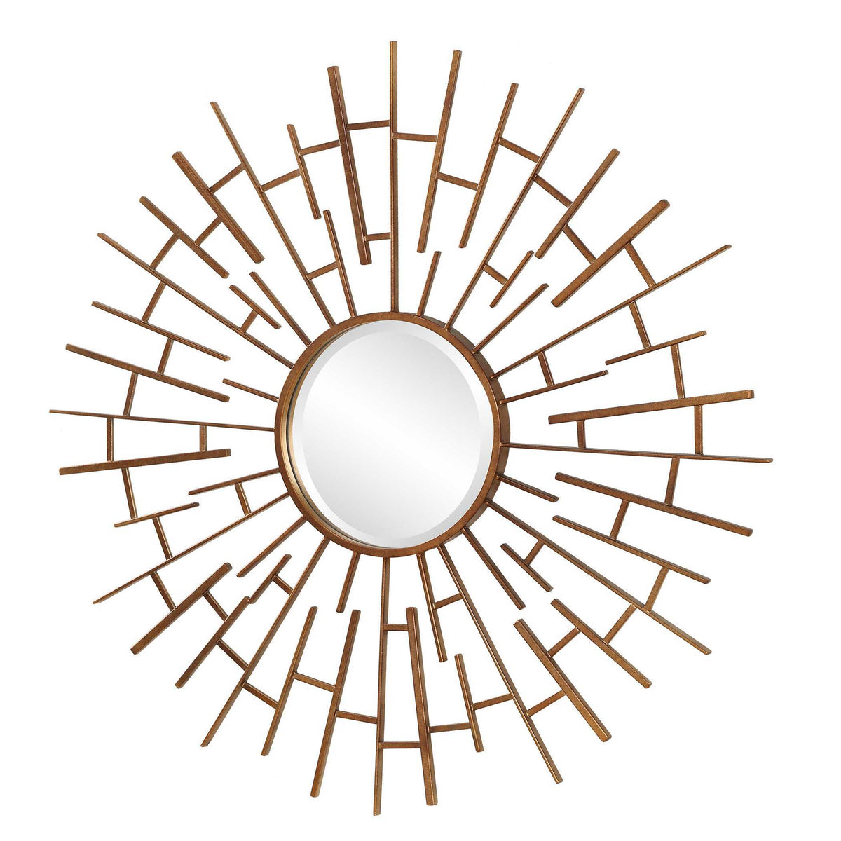 Tangled Round Mirror - Bronze by Uttermost - View 4