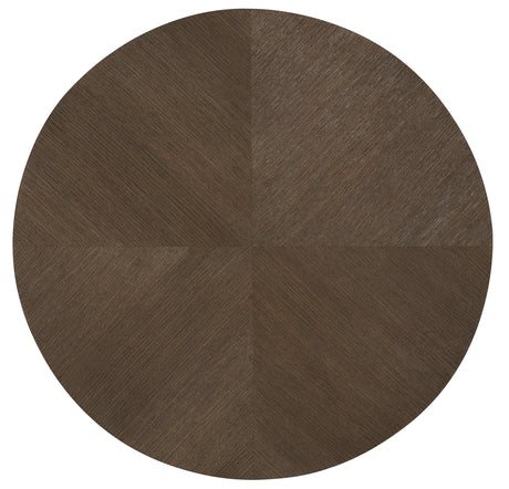 Commerce And Market Roll With It Round End Table - Dark Brown by Hooker Furniture - View 4