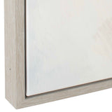 Simple Serenity Framed Abstract Art - White / Light Blue by Uttermost - View 5