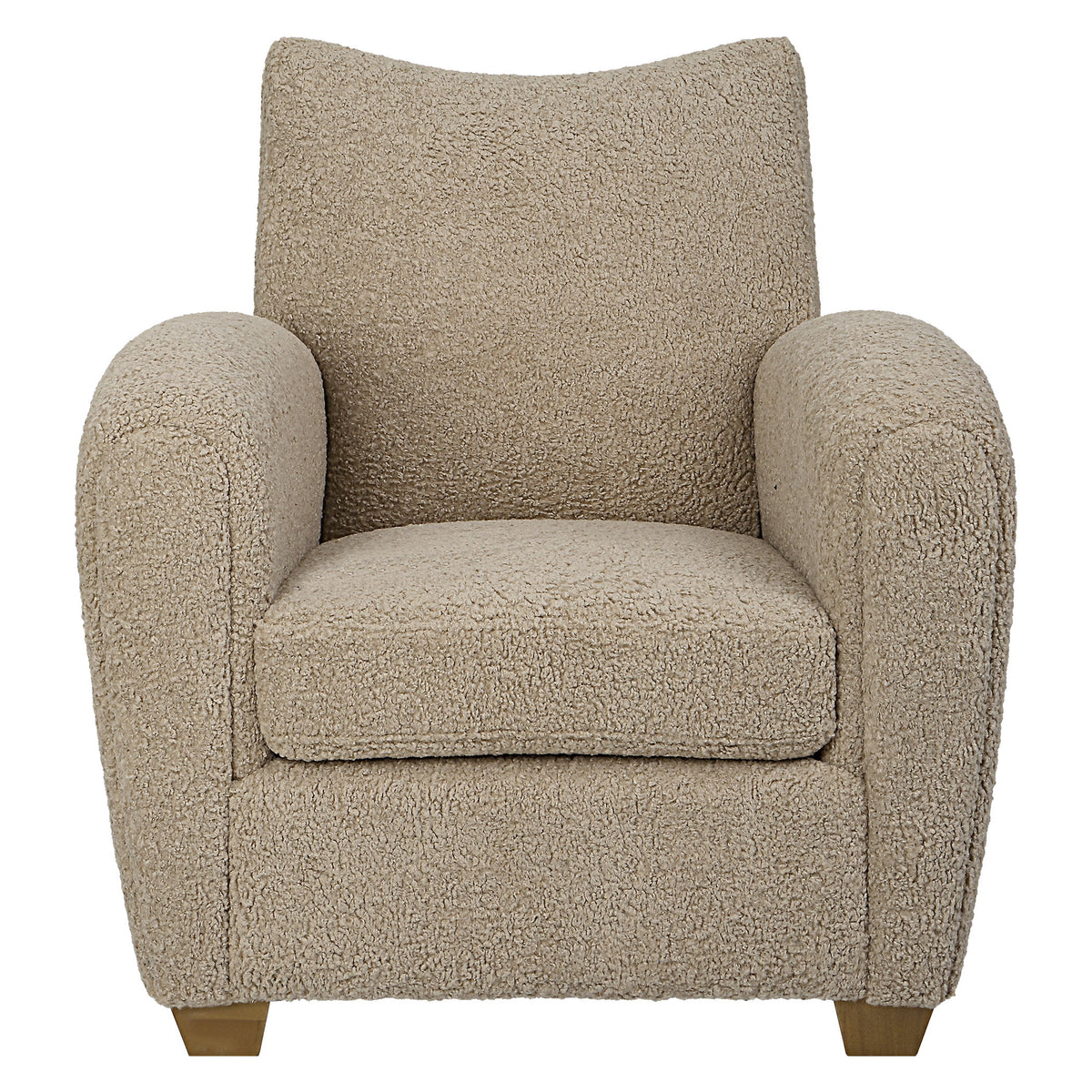 Teddy Accent Chair Latte - Beige by Uttermost - View 1