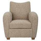 Teddy Accent Chair Latte - Beige by Uttermost - View 1